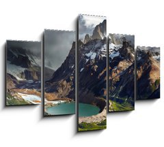 Obraz 5D ptidln - 150 x 100 cm F_GB41578590 - Mount Fitz Roy, Patagonia, Argentina