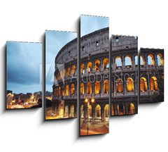 Obraz 5D ptidln - 150 x 100 cm F_GB41743139 - Coliseum at night. Rome - Italy