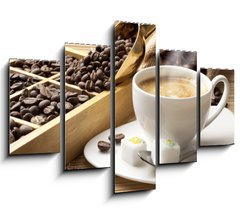 Obraz 5D ptidln - 150 x 100 cm F_GB41785099 - Coffee in the world - Kva na svt