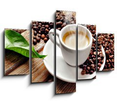 Obraz   Hot cup coffee, 150 x 100 cm