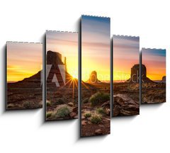 Obraz 5D ptidln - 150 x 100 cm F_GB42149449 - Monument Valley