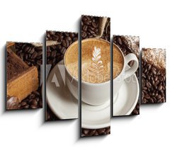 Obraz 5D ptidln - 150 x 100 cm F_GB42406289 - kaffee