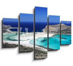 Obraz 5D ptidln - 150 x 100 cm F_GB42702547 - Gramvousa and Balos. Crete, Greece
