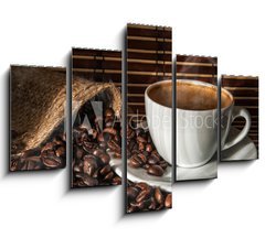 Obraz 5D ptidln - 150 x 100 cm F_GB43469895 - coffee