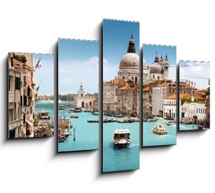 Obraz 5D ptidln - 150 x 100 cm F_GB44176315 - Grand Canal and Basilica Santa Maria della Salute, Venice, Italy