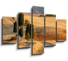Obraz   Tuscan countryside at sunset, near Pienza, Tuscany, Italy, 150 x 100 cm