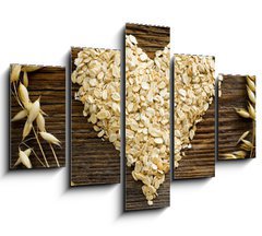 Obraz   Oat flakes, 150 x 100 cm
