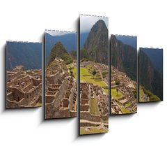 Obraz 5D ptidln - 150 x 100 cm F_GB45829618 - Views around Machu Picchu Inca ruins  - Pohledy kolem Machu Picchu Inca zceniny