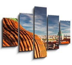 Obraz 5D ptidln - 150 x 100 cm F_GB45920118 - View from Prague Castle on the autumn Prague