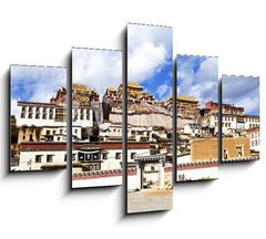 Obraz 5D ptidln - 150 x 100 cm F_GB46843501 - Ganden Sumtseling Monastery in Shangrila, Yunnan, China.