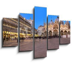 Obraz 5D ptidln - 150 x 100 cm F_GB47247745 - Piazza San Marco - Venice by night