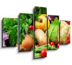 Obraz   fresh fruits and vegetables, 150 x 100 cm