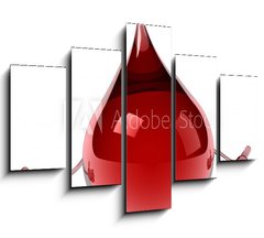 Obraz 5D ptidln - 150 x 100 cm F_GB47685223 - Blood