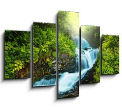 Obraz   Creek in forest, 150 x 100 cm