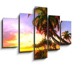 Obraz 5D ptidln - 150 x 100 cm F_GB49174614 - Hawaiian paradise - Havajsk rj