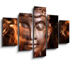 Obraz   Statue de Bouddha, 150 x 100 cm