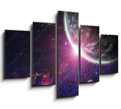 Obraz 5D ptidln - 150 x 100 cm F_GB50610051 - Beautiful space. Elements of this image furnished by NASA