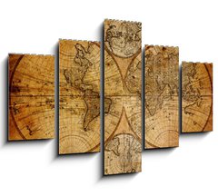 Obraz   Old map(1746), 150 x 100 cm