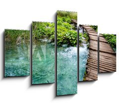 Obraz   Wooden Bridge, 150 x 100 cm