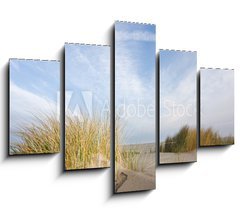 Obraz 5D ptidln - 150 x 100 cm F_GB52533034 - Dunes and beachgrass