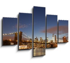 Obraz   Brooklyn Bridge New York City, 150 x 100 cm