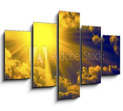 Obraz   Golden rays, 150 x 100 cm