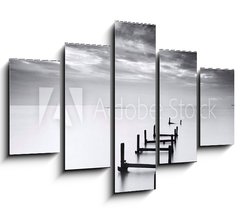 Obraz 5D ptidln - 150 x 100 cm F_GB57848168 - broken jetty