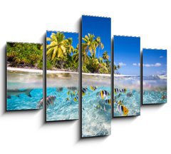 Obraz 5D ptidln - 150 x 100 cm F_GB57894444 - Tropical island