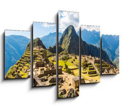 Obraz 5D ptidln - 150 x 100 cm F_GB58356241 - Mysterious city - Machu Picchu, Peru,South America
