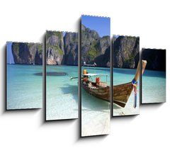 Obraz ptidln 5D - 150 x 100 cm F_GB5876795 -  Maya Bay, Koh Phi Phi Ley, Thailand. - Maya Bay, Koh Phi Phi Ley, Thajsko.