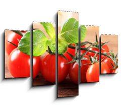 Obraz 5D ptidln - 150 x 100 cm F_GB59524463 - Bunch of red tomatoes - Banda ervench rajat