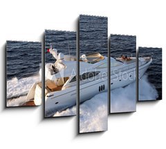 Obraz 5D ptidln - 150 x 100 cm F_GB61618537 - motor yacht, boat