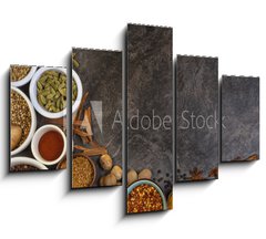 Obraz   Spices used in Cooking, 150 x 100 cm