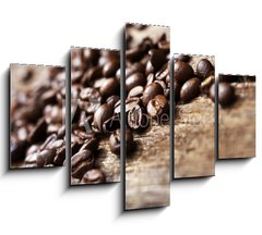 Obraz 5D ptidln - 150 x 100 cm F_GB62551378 - Coffee on Wood