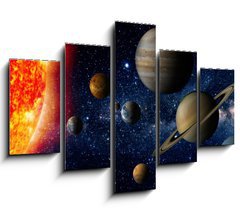 Obraz 5D ptidln - 150 x 100 cm F_GB62636112 - Solar system