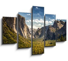 Obraz 5D ptidln - 150 x 100 cm F_GB63147895 - Yosemite National Park, Half Dome from Tunnel View