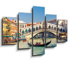 Obraz 5D ptidln - 150 x 100 cm F_GB63839278 - Rialto Bridge in Venice