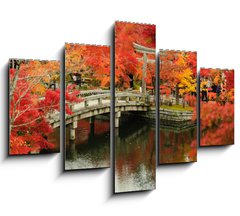 Obraz 5D ptidln - 150 x 100 cm F_GB63969080 - Autumn foliage at Eikando Temple in Kyoto, Japan