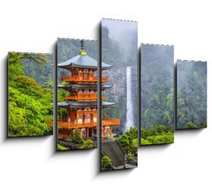 Obraz   Nachi, Japan at Kumano Nachi Taisha Shrine and Waterfall, 150 x 100 cm