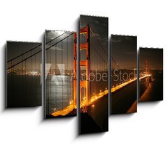 Obraz 5D ptidln - 150 x 100 cm F_GB673675 - golden gate