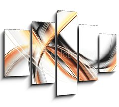 Obraz   eleganckie fale, 150 x 100 cm