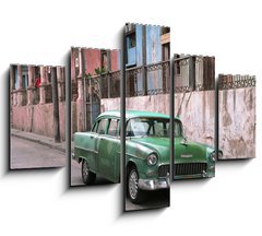 Obraz   classic car  la havana  Cuba, 150 x 100 cm