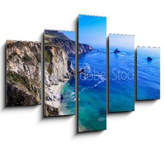 Obraz 5D ptidln - 150 x 100 cm F_GB72234211 - california coast - Kalifornie pobe