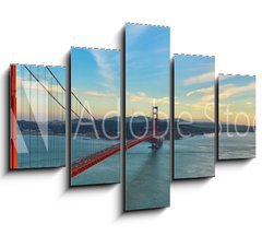 Obraz 5D ptidln - 150 x 100 cm F_GB73939513 - Golden Gate Bridge