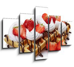 Obraz 5D ptidln - 150 x 100 cm F_GB74547805 - Belgian waffles