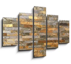 Obraz 5D ptidln - 150 x 100 cm F_GB75744500 - Stone tiles