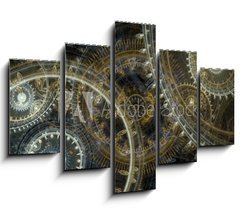 Obraz 5D ptidln - 150 x 100 cm F_GB78397269 - Fantasy steampunk design