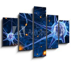 Obraz 5D ptidln - 150 x 100 cm F_GB78707112 - nerve cells