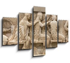 Obraz 5D ptidln - 150 x 100 cm F_GB79122097 - Ancient Greek Temple Frieze detail, Delhpi, Greece