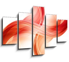 Obraz 5D ptidln - 150 x 100 cm F_GB93057384 - Abstract Wave Element of Design Background
